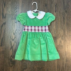 Beaufort bonnet Christmas dress